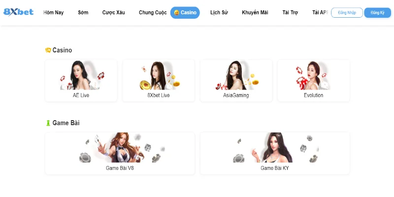 8xbet là địa chỉ cá cược online đỉnh cao không nên bỏ qua