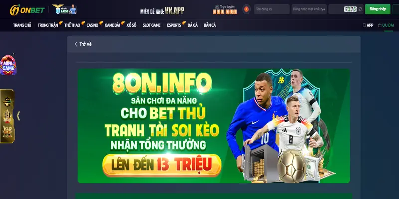 Hệ thống thăng cấp vip tự động hoàn trả mỗi ngày cao đến 2,5%